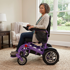 Mobility Life ML-250 – Comfort Electric Wheelchair (Purple)