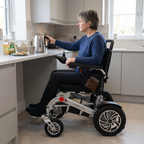 Mobility Life ML-250 – Comfort Electric Wheelchair (Silver)