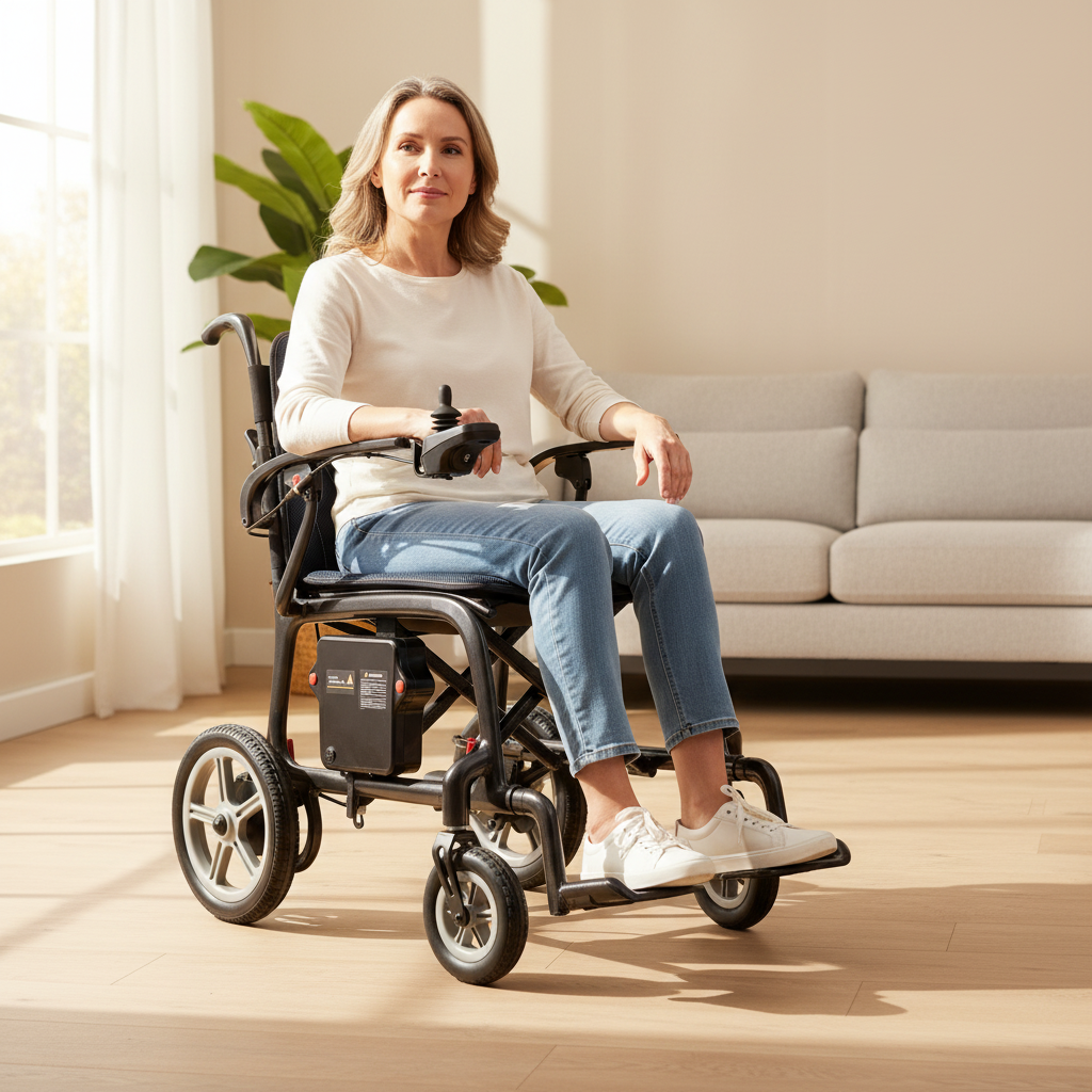 Mobility Life ML-400 Carbon Pro Ultra Lightweight Electric Wheelchair
