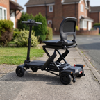 Mobility Life ML-600 – Prime Automatic Folding Mobility Scooter (Black)
