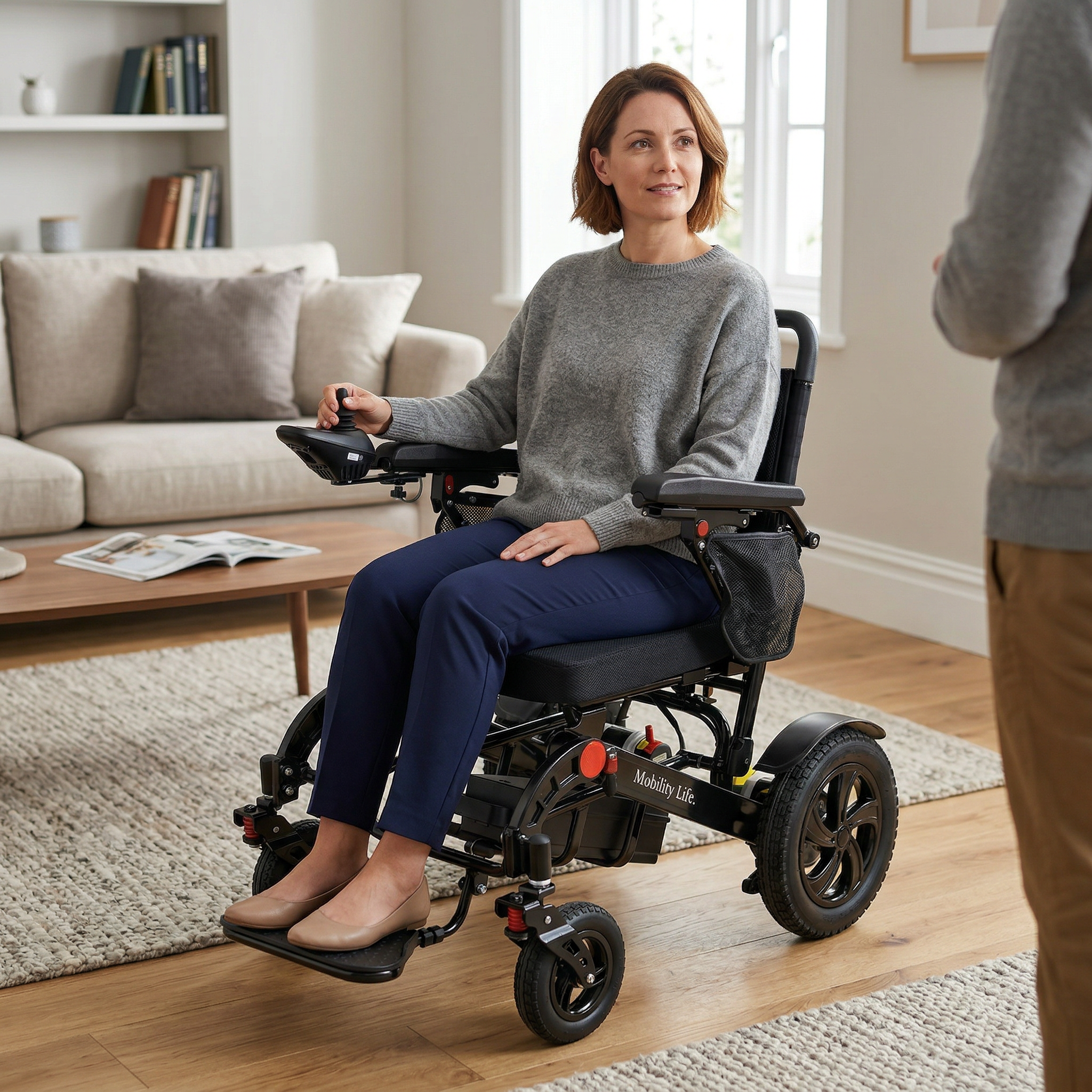 Mobility Life ML-250 – Comfort Electric Wheelchair (Black)