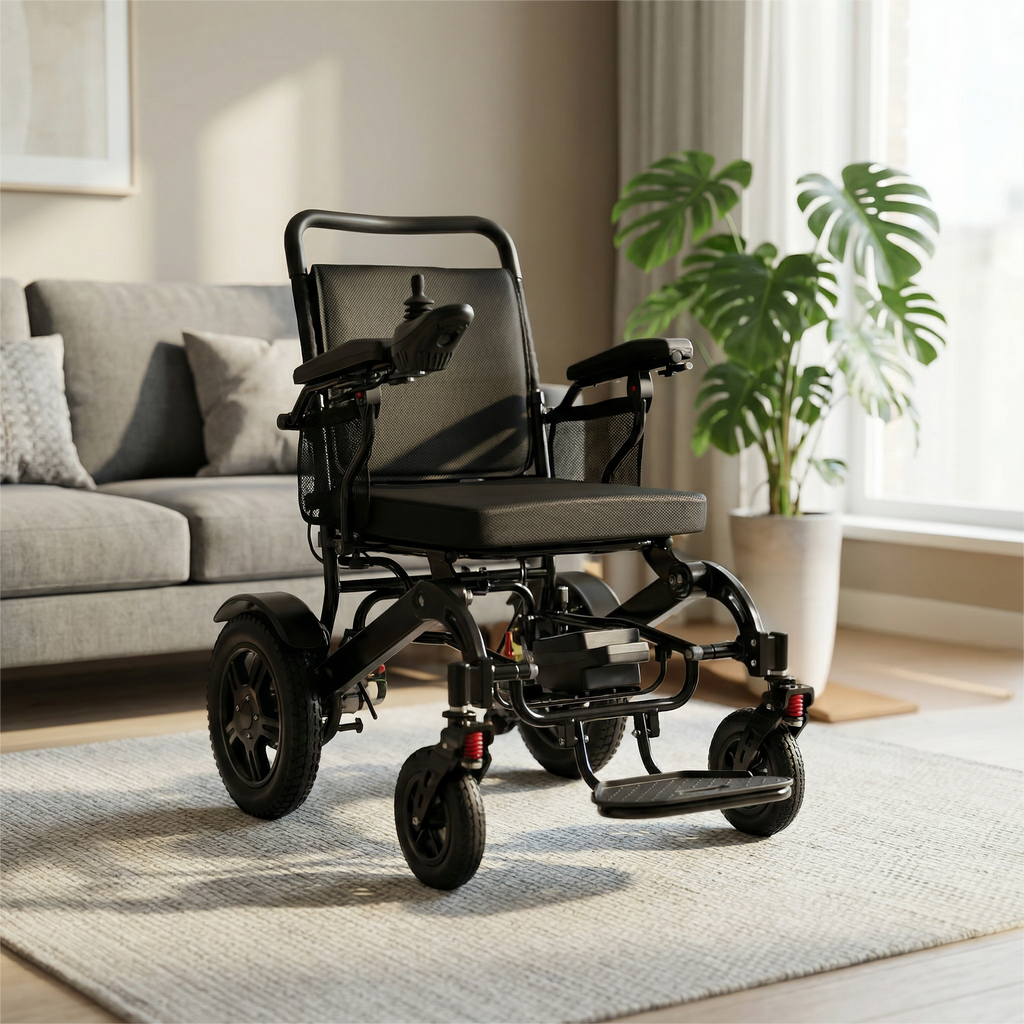 Mobility Life ML-250 – Comfort Electric Wheelchair (Black)