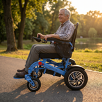 Mobility Life ML-250 – Comfort Electric Wheelchair (Blue)