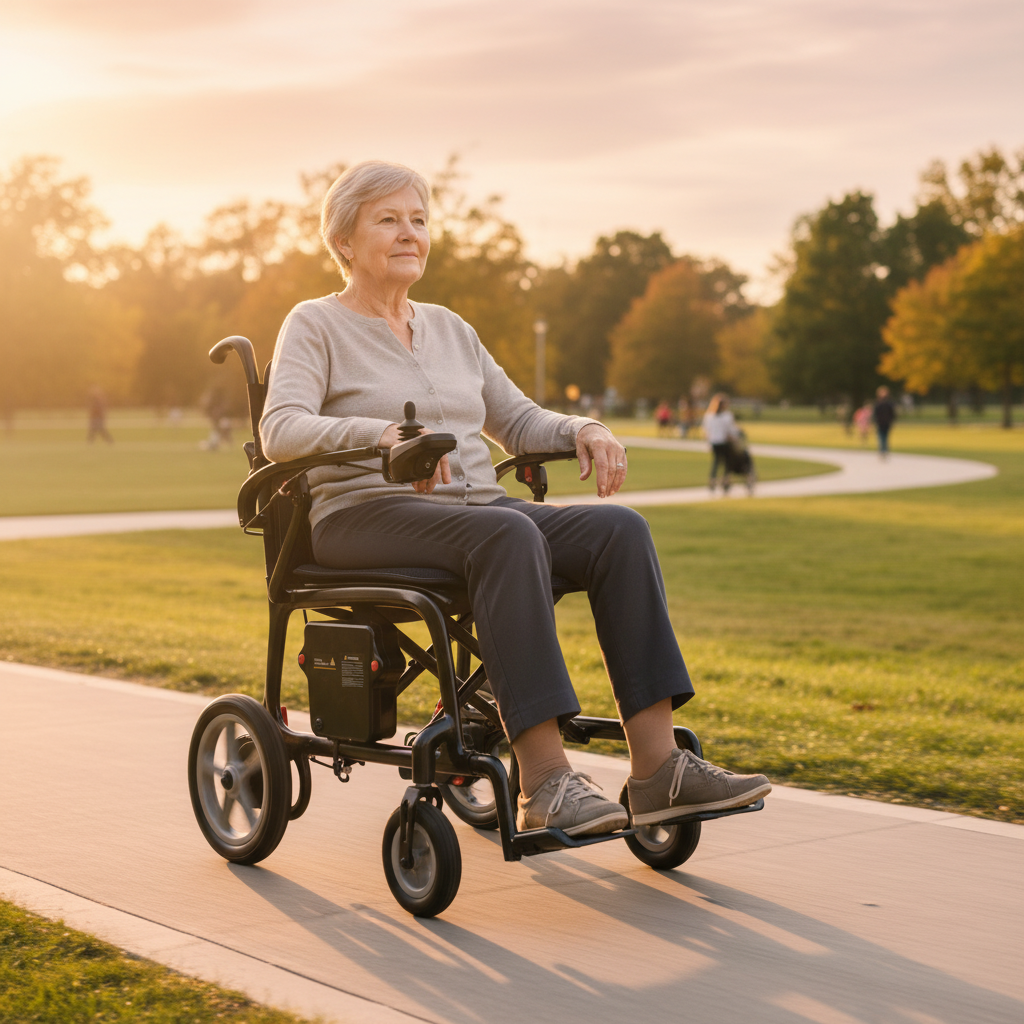 Mobility Life ML-400 Carbon Pro Ultra Lightweight Electric Wheelchair