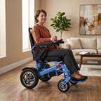 Mobility Life ML-250 – Comfort Electric Wheelchair (Blue)