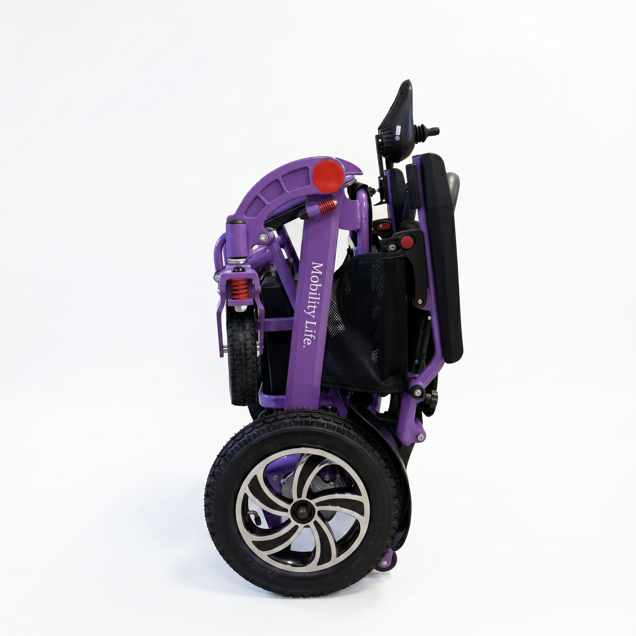 Mobility Life ML-250 – Comfort Electric Wheelchair (Purple)