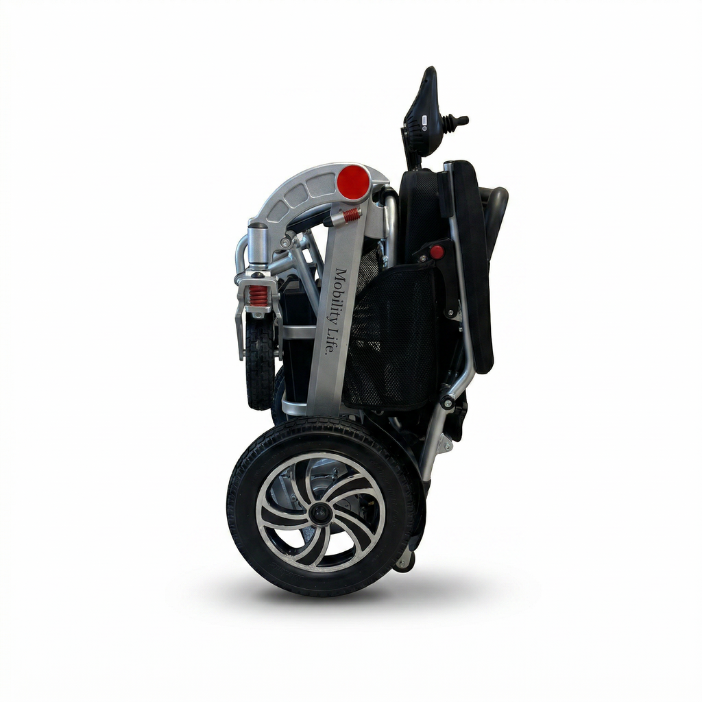 Mobility Life ML-250 – Comfort Electric Wheelchair (Silver)