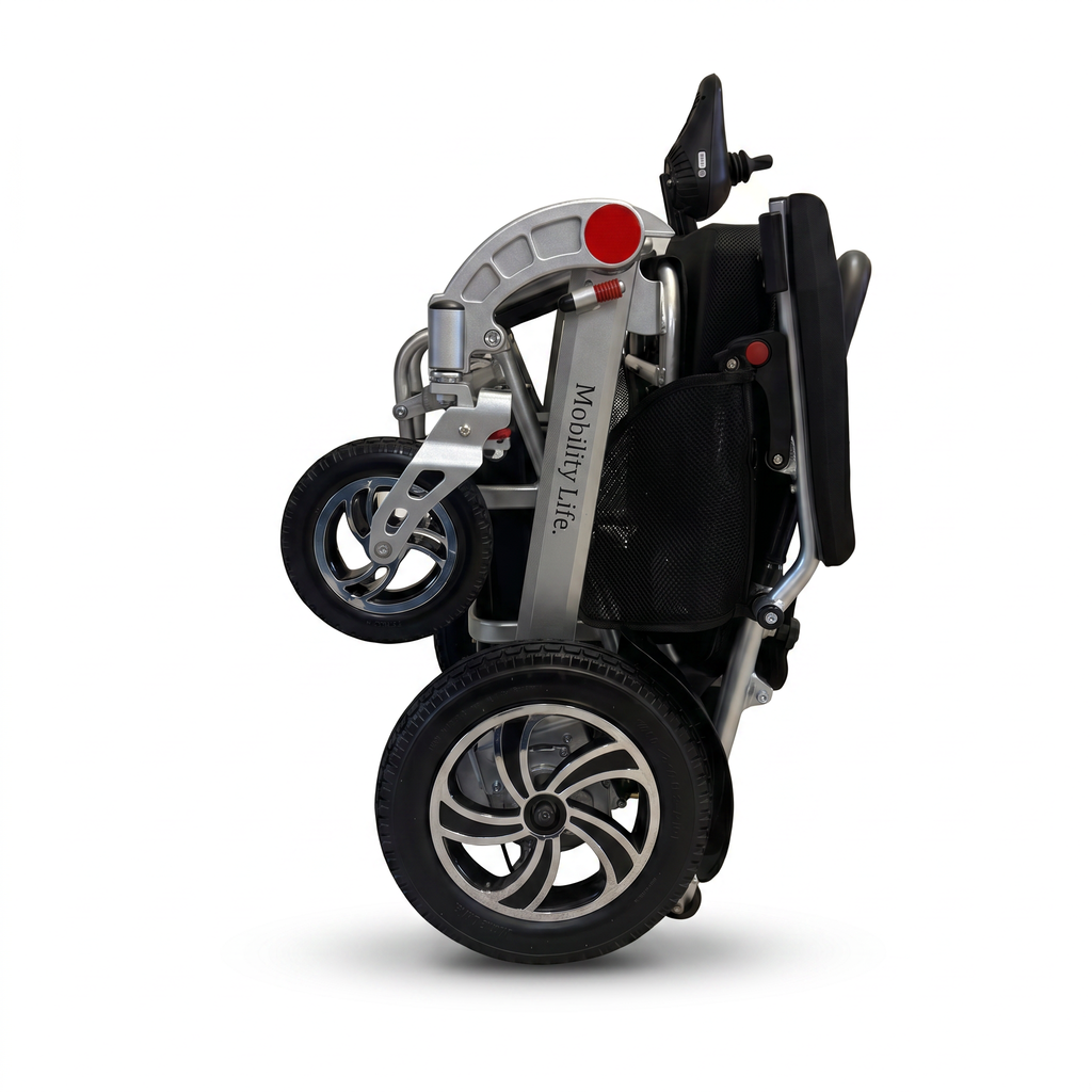 Mobility Life ML-250 – Comfort Electric Wheelchair (Silver)