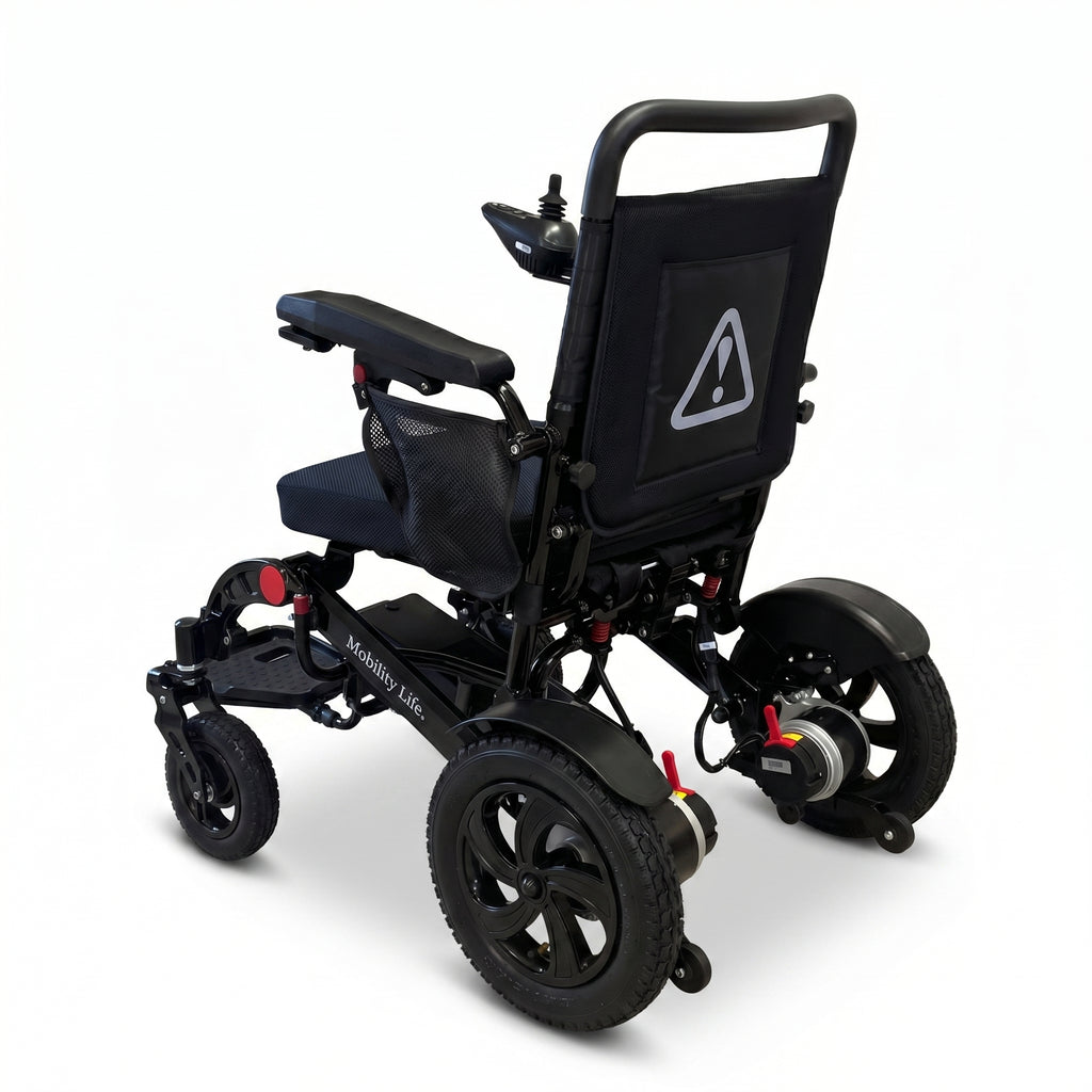 Mobility Life ML-250 – Comfort Electric Wheelchair (Black)