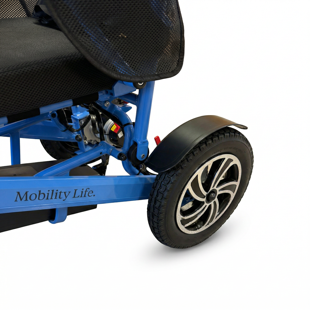 Mobility Life ML-250 – Comfort Electric Wheelchair (Blue)