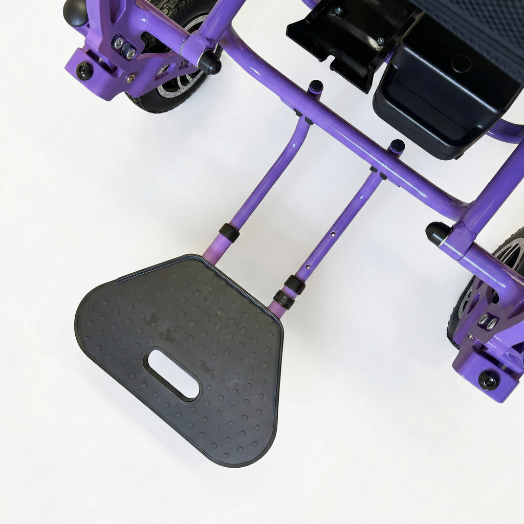 Mobility Life ML-250 – Comfort Electric Wheelchair (Purple)