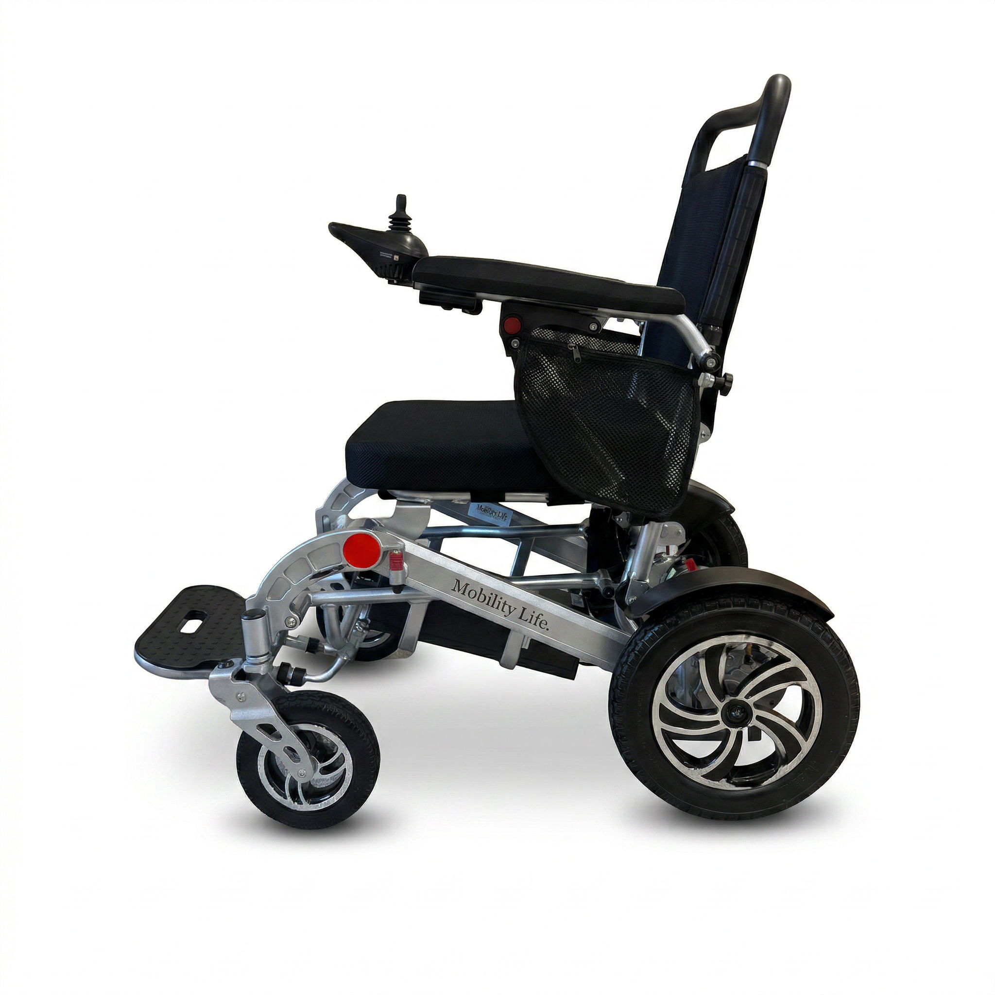 Mobility Life ML-275 – Comfort Wide Electric Wheelchair (Silver)