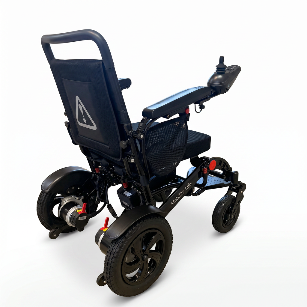 Mobility Life ML-250 – Comfort Electric Wheelchair (Black)