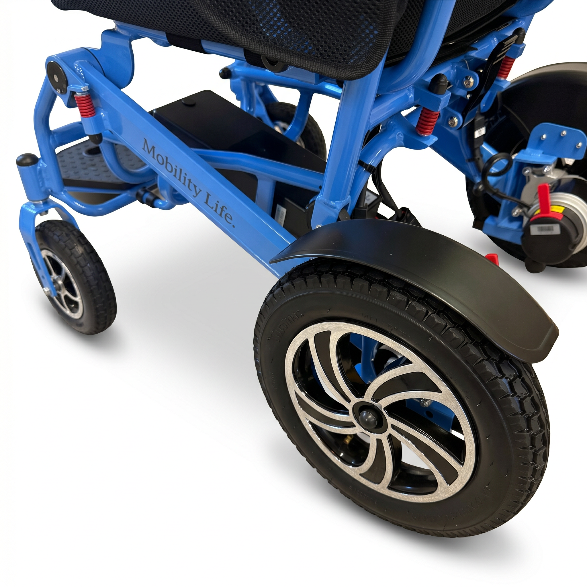 Mobility Life ML-250 – Comfort Electric Wheelchair (Blue)