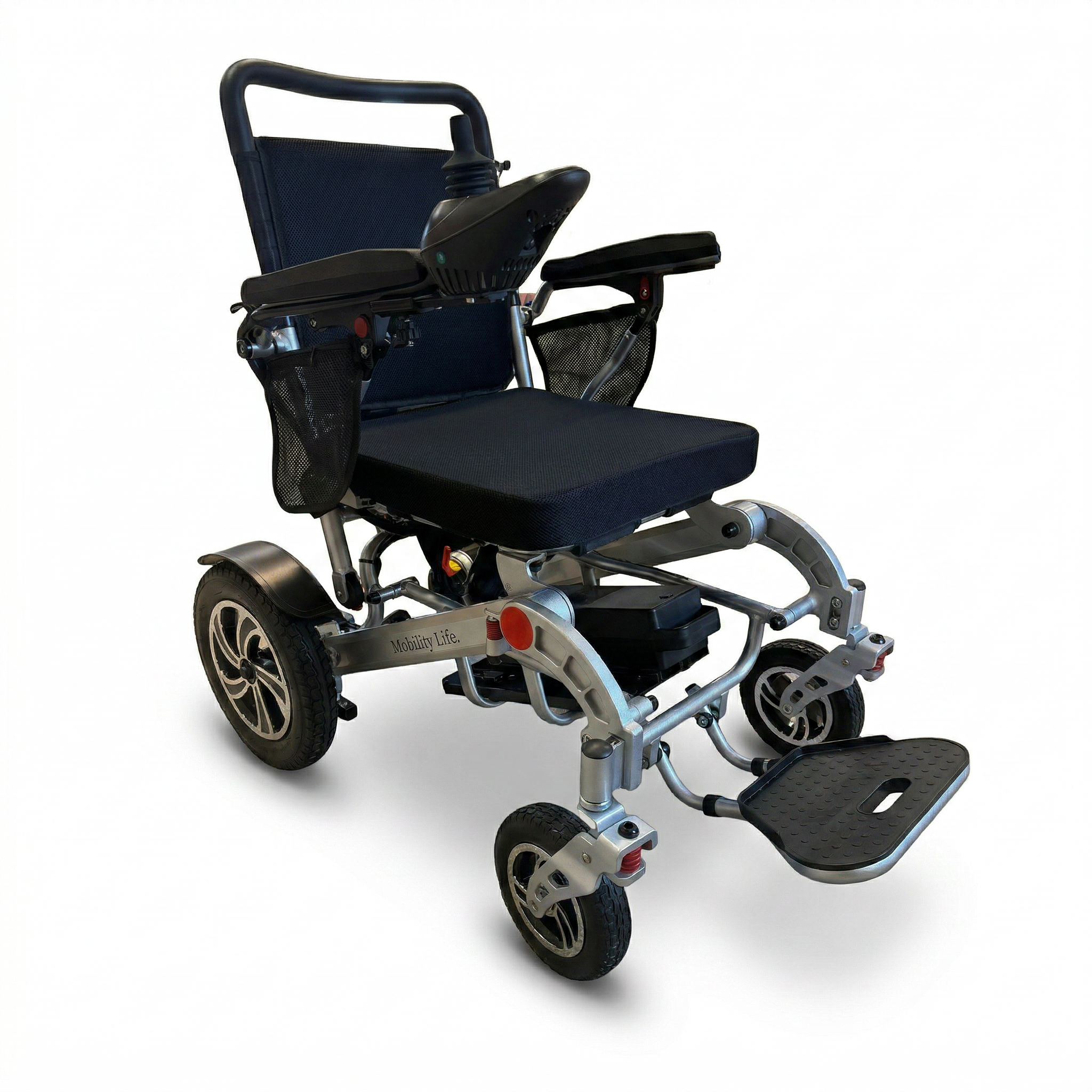 Mobility Life ML-250 – Comfort Electric Wheelchair (Silver)