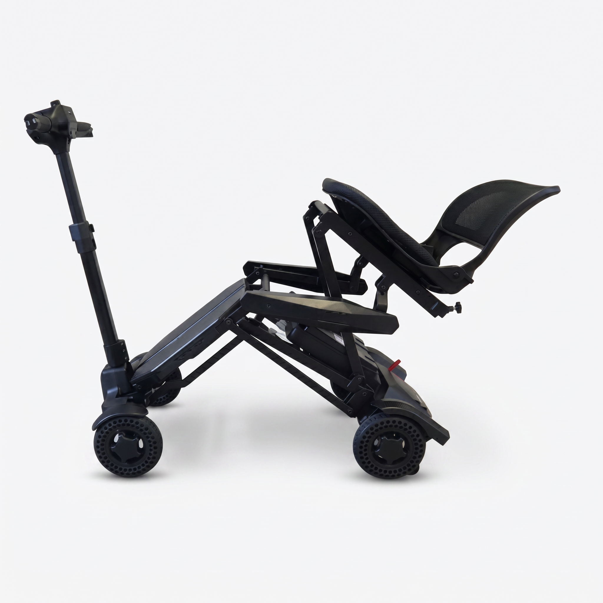 Mobility Life ML-600 – Prime Automatic Folding Mobility Scooter (Black)