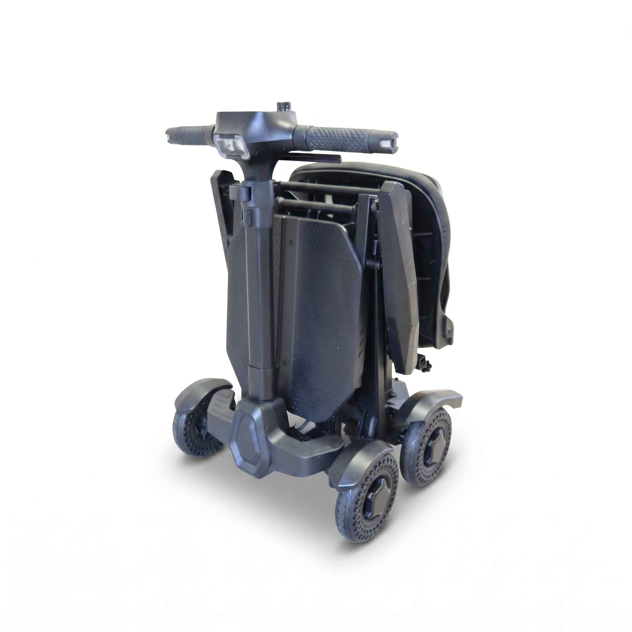Mobility Life ML-600 – Prime Automatic Folding Mobility Scooter (Black)