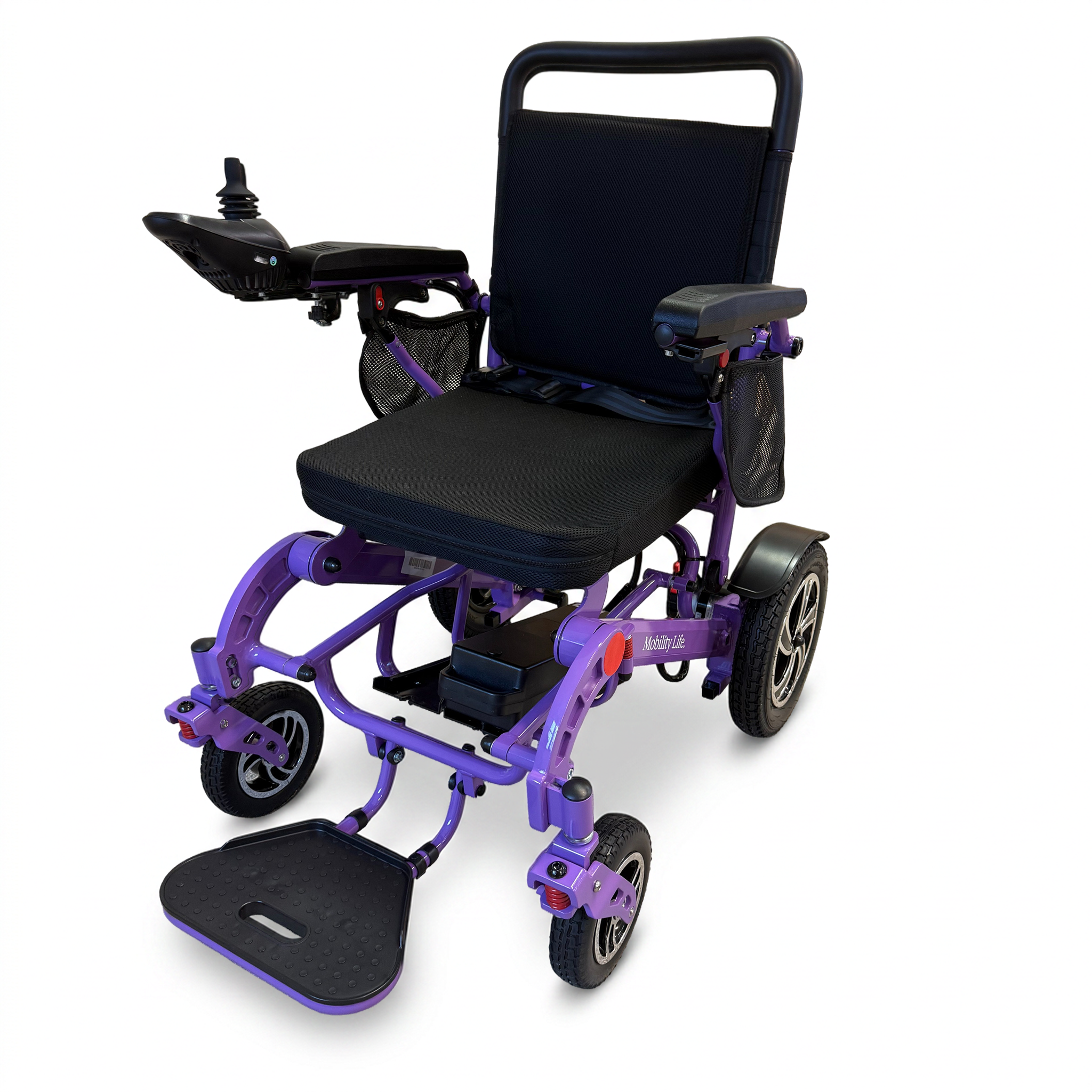 Mobility Life ML-250 – Comfort Electric Wheelchair (Purple)
