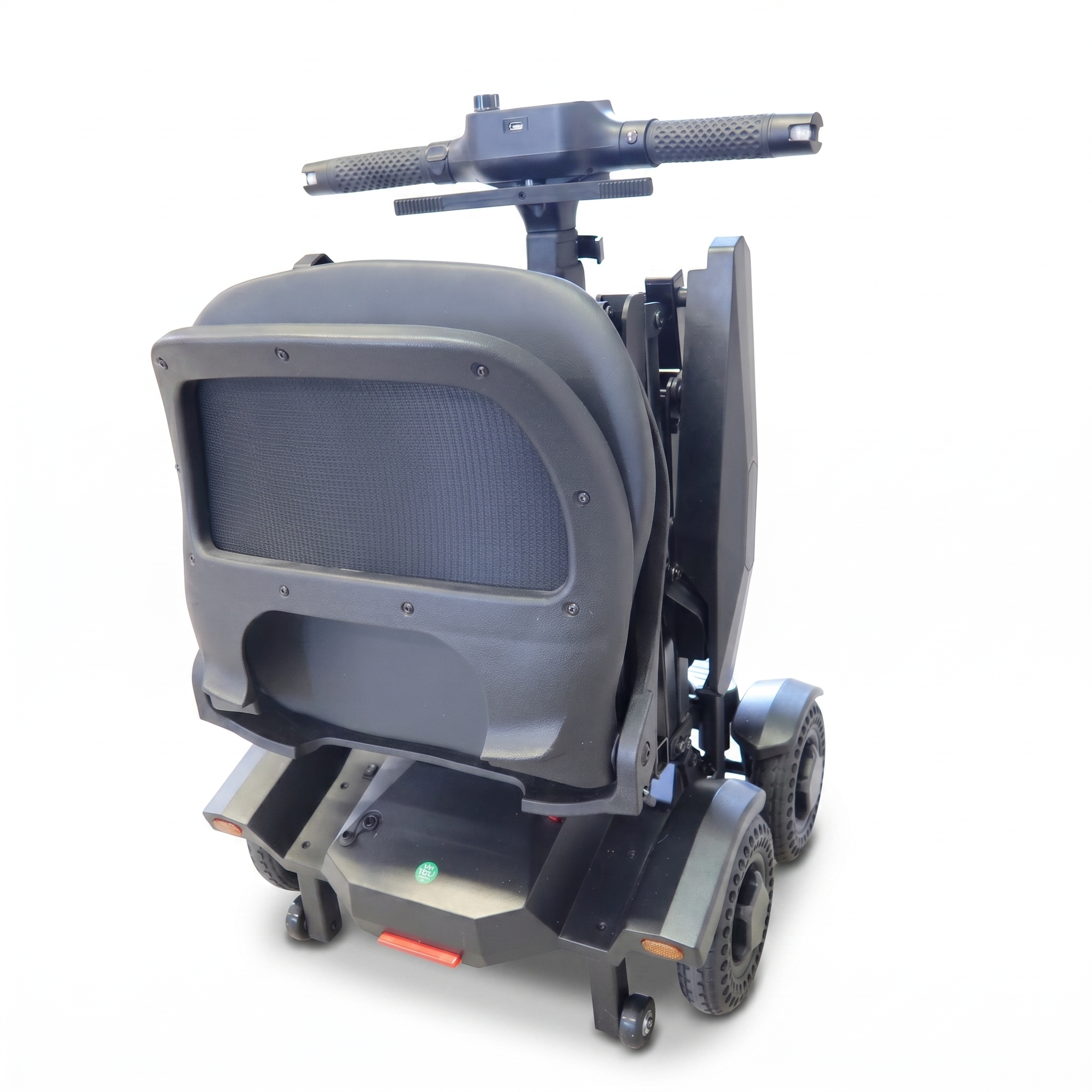 Mobility Life ML-600 – Prime Automatic Folding Mobility Scooter (Black)