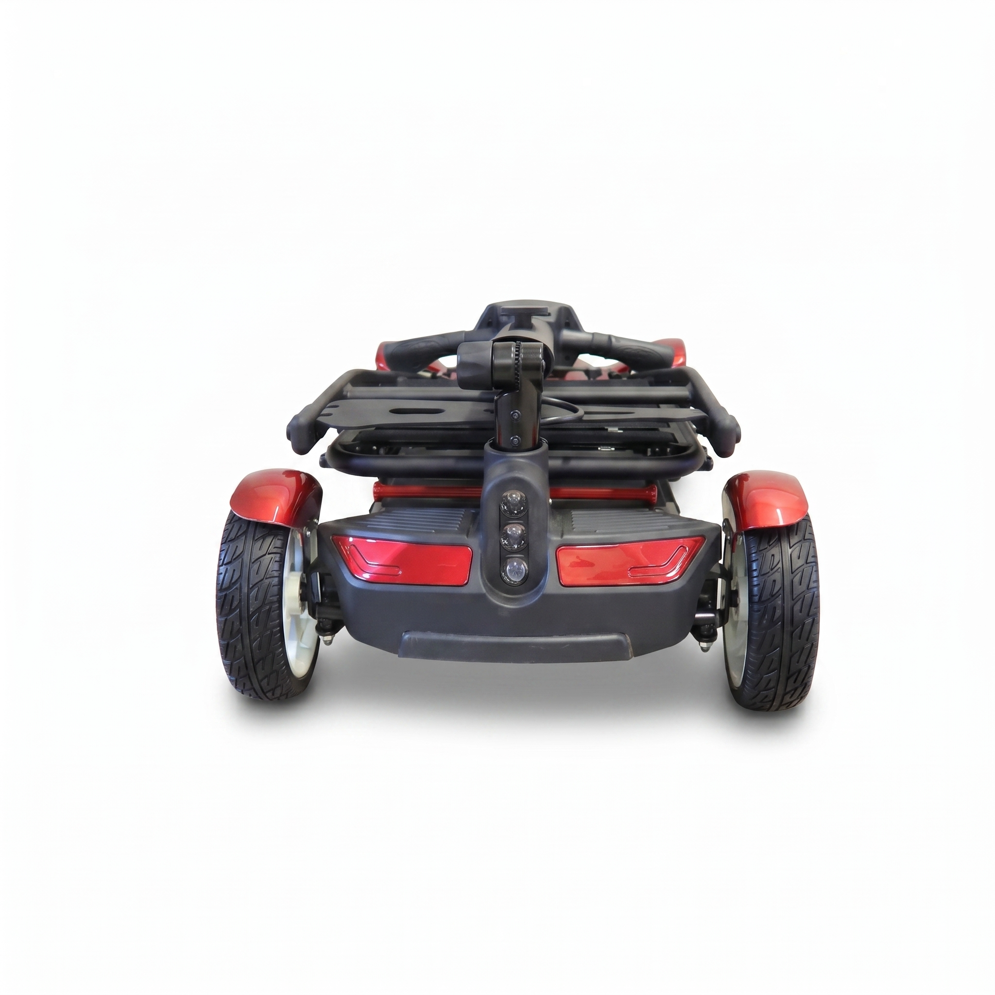 Mobility Life ML-500 – Compact Folding Mobility Scooter (Red)