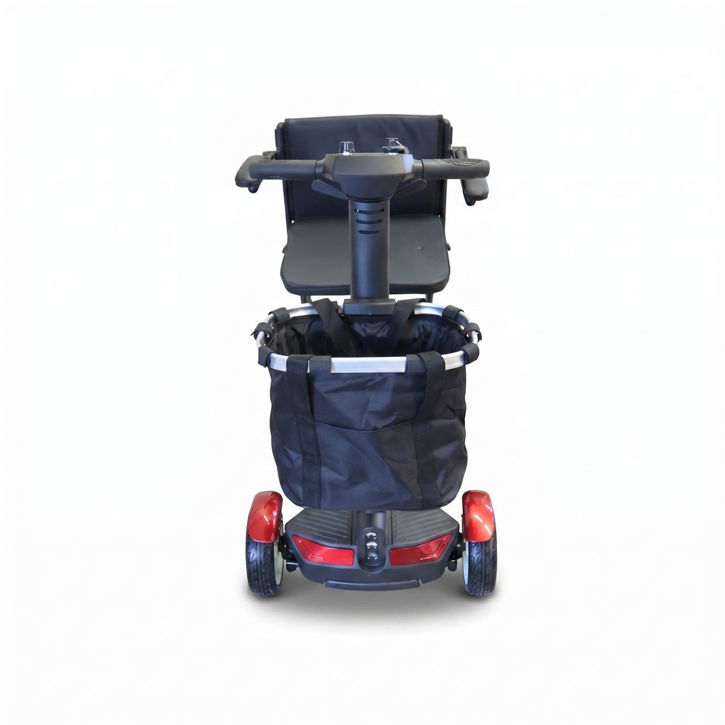 Mobility Life ML-500 – Compact Folding Mobility Scooter (Red)